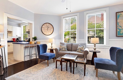 Dixon Park House | Home in Victorian District Near Forsyth Park, Heated Pool Access