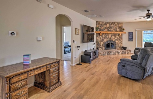 Aguanga House | Home on 5 Acres w/ Hot Tub, Grill & Fire Pit