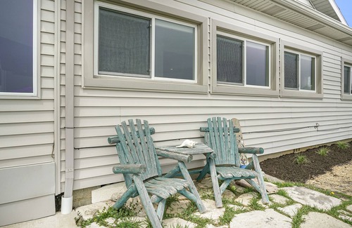 Lake Shangrila House | Home on Lake Shangri-La w/Scenic View, Private Pier, + Hot Tub