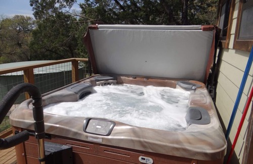 Wimberley House | Home On The Range Charming Home - large private deck w/hot tub and Great Views