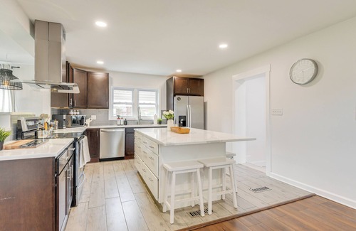 Parkville House | Home w/Patio & Large Yard in Parkville