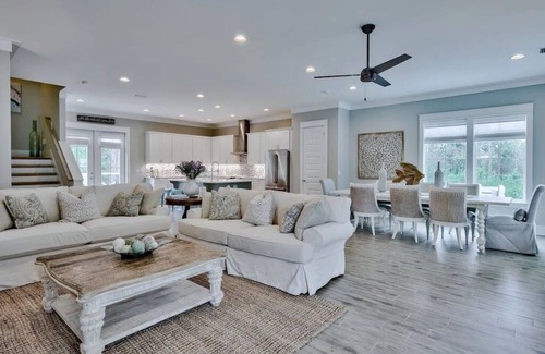 San Juan House | Home w/private pool, walk to deeded Beach Access, FREE 6 Seater Golf Cart!