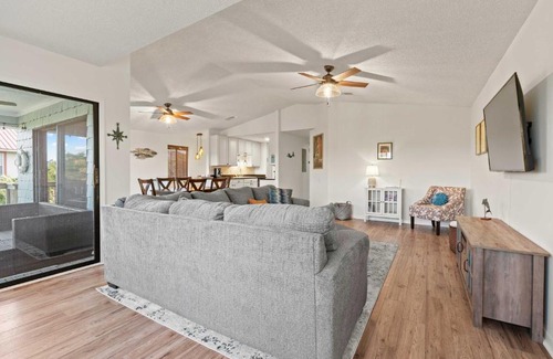 Butler Beach House | Home with Private Hot Tub Less Than 1 Mi to Butler Beach!