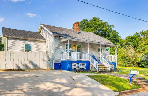 Parker House | Home with Private Yard - Walk to Swamp Rabbit Trail