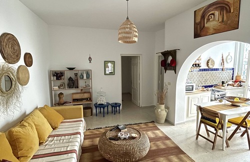 Hammamet Apartment | Home with Terrace walking distance from the beach