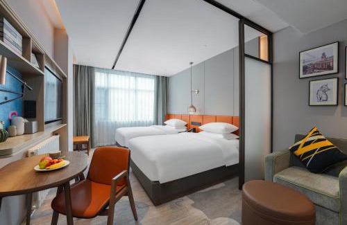 Jiang Han Hotel | Home2 Suites By Hilton Wuhan Hankou Railway Station
