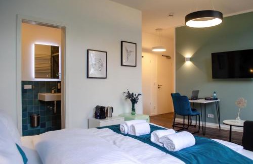 Sendlinger Feld Apartment | HOMELY STAY Studio 9 - Stylish & Convenient Self-Check-In Studio in Munich