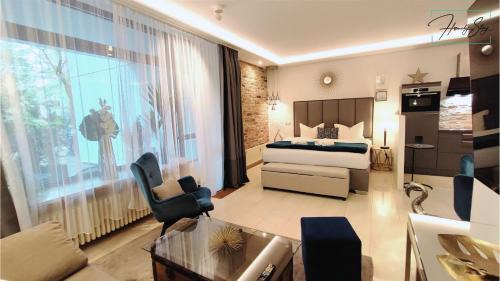 Ramersdorf Apartment | HOMELY STAY Studio P1 - Elegant Self-Check-in Studio-Apartment in Munich with Kitchen and Washing Machine