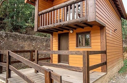 Branca Ski Chalet | Homerez - Chalet for 2 ppl. with shared pool at Branca - Albergaria-a-Velha