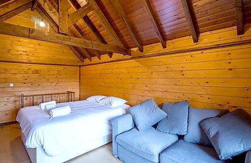Branca Ski Chalet | Homerez - Chalet for 2 ppl. with shared pool at Branca - Albergaria-a-Velha