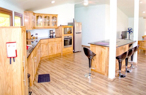 Mahe Island Apartment | Homerez - 100 m away from the beach! Spacious appartement for 7 ppl. at Au Cap