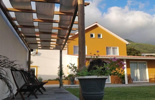 Urzelina House | Homerez - Big house for 19 ppl. with sea view and garden at Urzelina