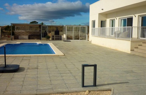 Abanilla Villa | Homerez - Big villa for 10 ppl. with shared pool, garden and terrace at Abanilla