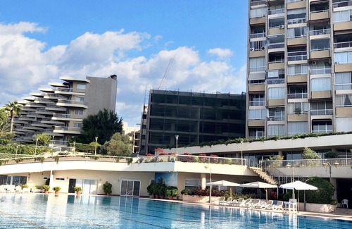 Kfar Yassine Apartment | Homerez - Bright Studio in Tabarja 35 sqm with Pool