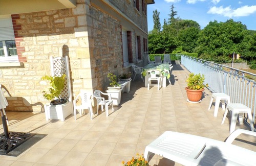 Toulonjac Apartment | Homerez - Charming apartment in Toulonjac with garden and terrace