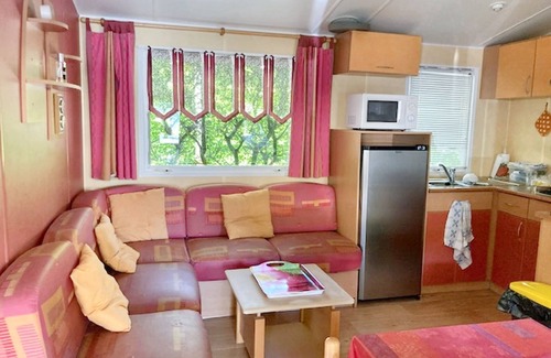 Sampzon House | Homerez - Charming Bungalow in Sampzon 32 m² with Mountain View