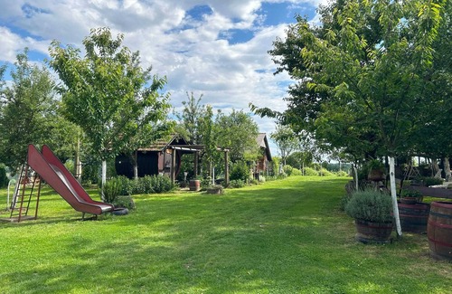 Kutina House | Homerez - Comfortable Bungalow in Kutina with Private Garden