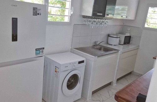 Morne-A-l'Eau Apartment | Homerez - Cozy Apartment in Morne-à-l'Eau - 54 m² with Balcony