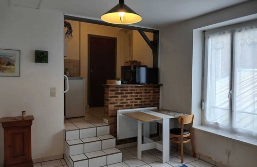 Sedan Apartment | Homerez - Cozy Studio in Sedan with Fenced Garden 22 m²