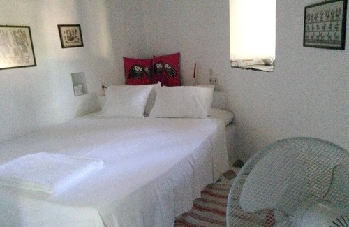 Syros House | Homerez - House 2 km away from the beach for 4 ppl. with sea view at Chrousa