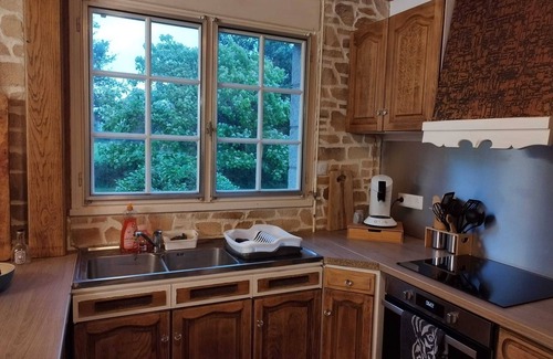 Paimpont House | Homerez - House for 8 ppl. with swimming-pool, garden and terrace at Paimpont