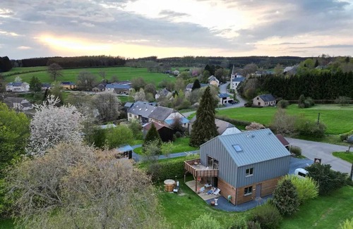 Leglise House | Homerez - House with garden in Léglise - Terrace and Wi-Fi