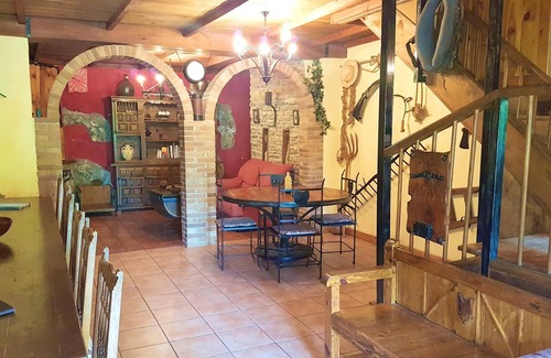 La Puebla de Castro Villa | Homerez - Villa for 18 ppl. with swimming-pool and garden at La Puebla de Castro