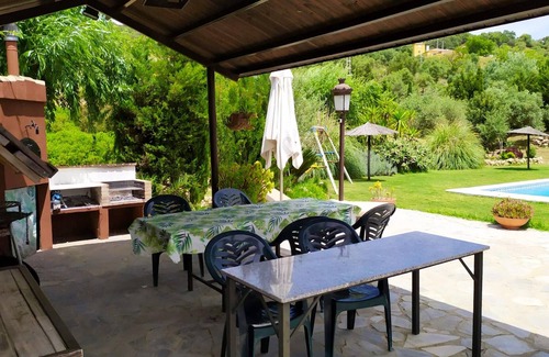 Ubrique Villa | Homerez - Villa for 16 ppl. with swimming-pool, garden and terrace at Ubrique