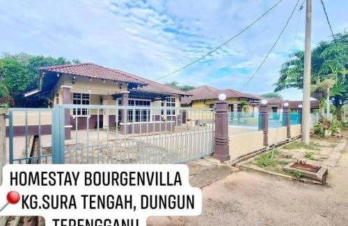 Kampung Sura Masjid House | Homestay Bourgenvilla Sura tengah Dungun Terengganu