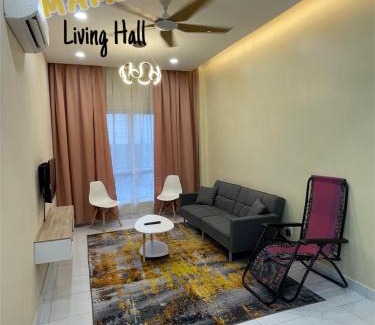 Klang Apartment | Homestay MAMIYELO at Apartment Trifolia 1, Klang - Islamic compliance homestay