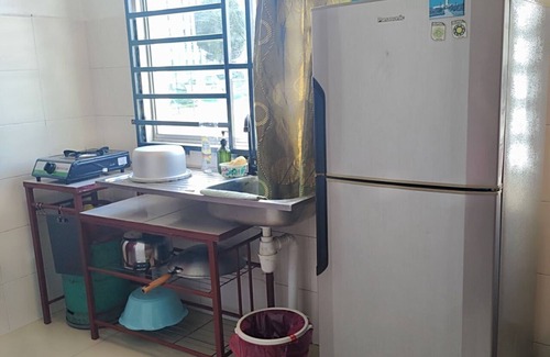 Kota Kinabalu Apartment | Homestay near UMS Sepanggar - ground floor with pool view!