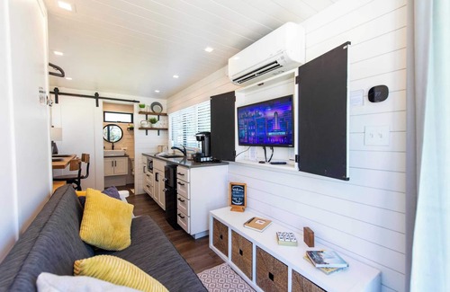 Waco House | Honeycomb Container Home | "Pickleball Court!"