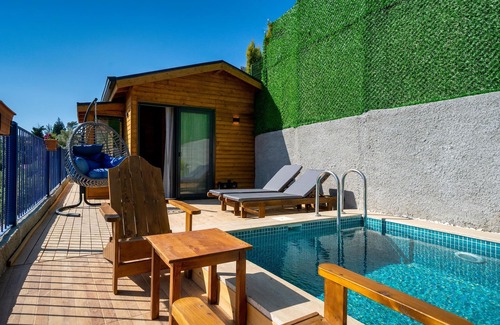 Faralya House | Honeymoon Bungalow with Private Pool and Sea View