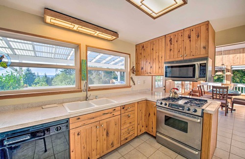 Brinnon House | Hood Canal Home w/Hot Tub - Bordering Olympic NP!