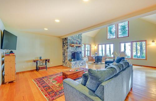Brinnon House | Hood Canal Home with Stunning Views and Private Beach