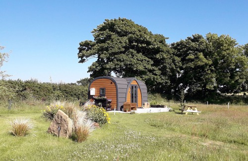Laneast Apartment | Hornbeam Eco Cabin - Sleeps 2 - Valley View