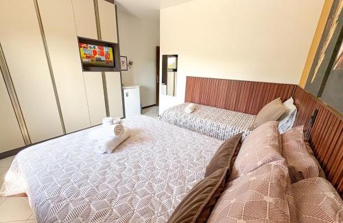 Ze Amandio Bed & Breakfast | Hospedagem com café da manhã - Quarto 1 - Hospedaria Orquídeas de Bombinhas