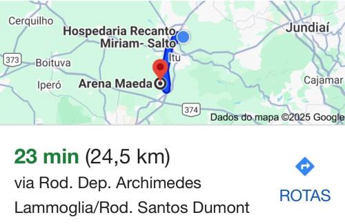 Jardim Itaguacu House | Hospedagem Recanto Miriam -Salto