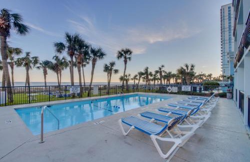 Myrtle Beach Apartment | Hosteeva Oceanfront Boardwalk Beach Resort with Balcony