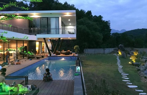Bay Lang Villa | Hot spring bath - L’PLUS MANSION