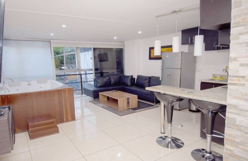 Zona Rosa Apartment | Hot Tub 2 Bedroom in Park with AC Middle of Lleras