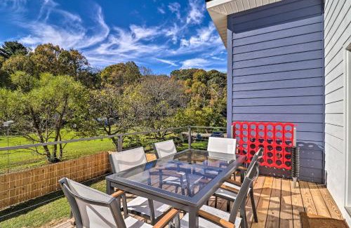 Asheville House | Hot Tub and Fire Pit Chic Asheville Oasis