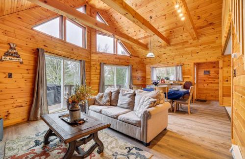 White Haven House | Hot Tub and Fire Pit Lakefront Cabin in White Haven