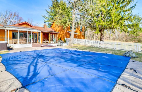 Mount Pocono House | Hot Tub and Seasonal Pool Family Getaway in Cresco