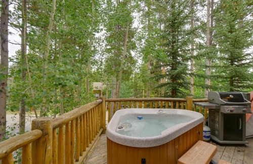 Warrior's Mark West House | Hot Tub and Ski Shuttle Rustic Breckenridge Retreat