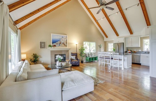 Rainbow CDP House | Hot Tub + Balcony: Rainbow Retreat Near Wineries!
