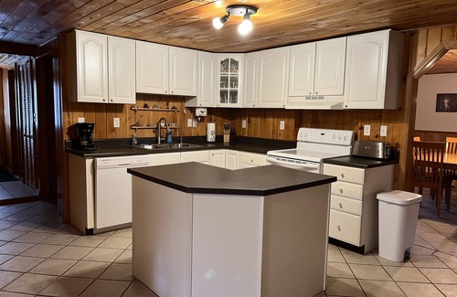 Wellston House | Hot tub! Fishing, canoeing, biking, swimming, hiking, skiing in Wellston Mi.