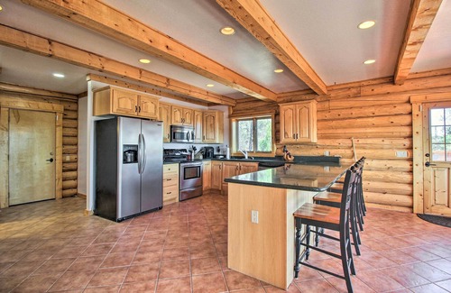 Show Low House | Hot Tub, Game Room & Theater: Luxe Show Low Home