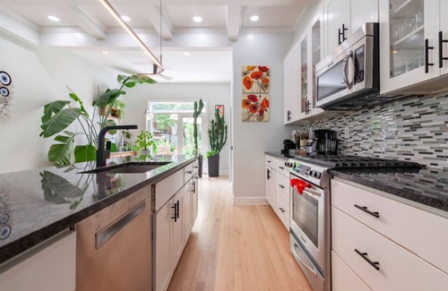 Truxton Circle House | Hot Tub Oasis Giant Row House Historic