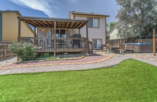 Security-Widefield House | Hot Tub-Pet Friendly-7 miles to Ft. Carson